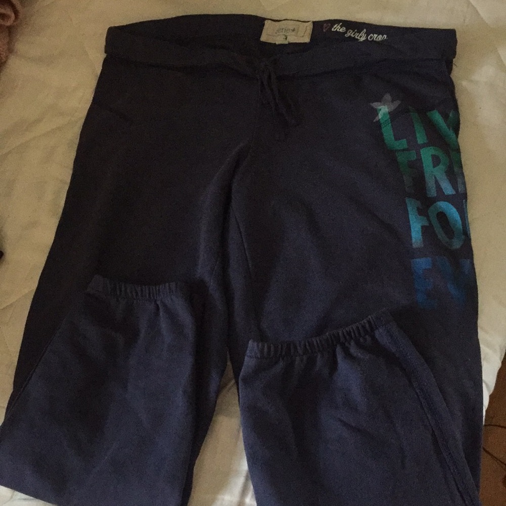 aerie cropped sweatpants